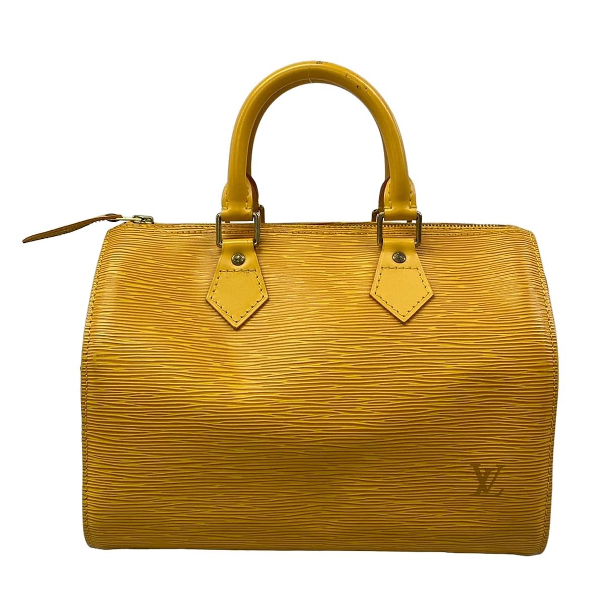 Louis Vuitton Handbag Epi Speedy 25 Jaune Leather