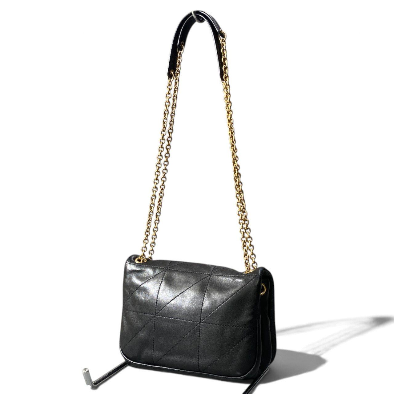 Saint Laurent YSL Jamie Chain Mini Shoulder Bag Black — view 3