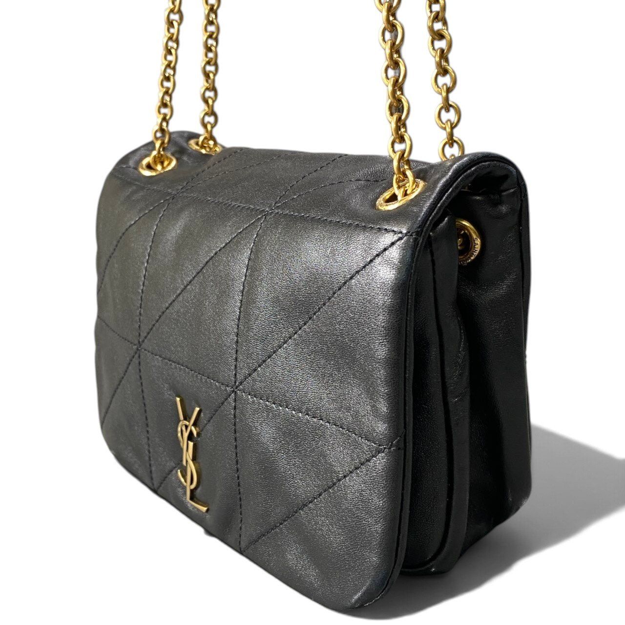 Saint Laurent YSL Jamie Chain Mini Shoulder Bag Black — view 4