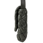 Bottega Veneta Shoulder Bag Intrecciato Rumple Dark Gray Leather — view 4