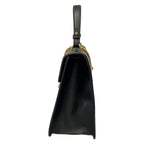 Gucci Handbag Sylvie Dark Navy Green Red Leather — view 4