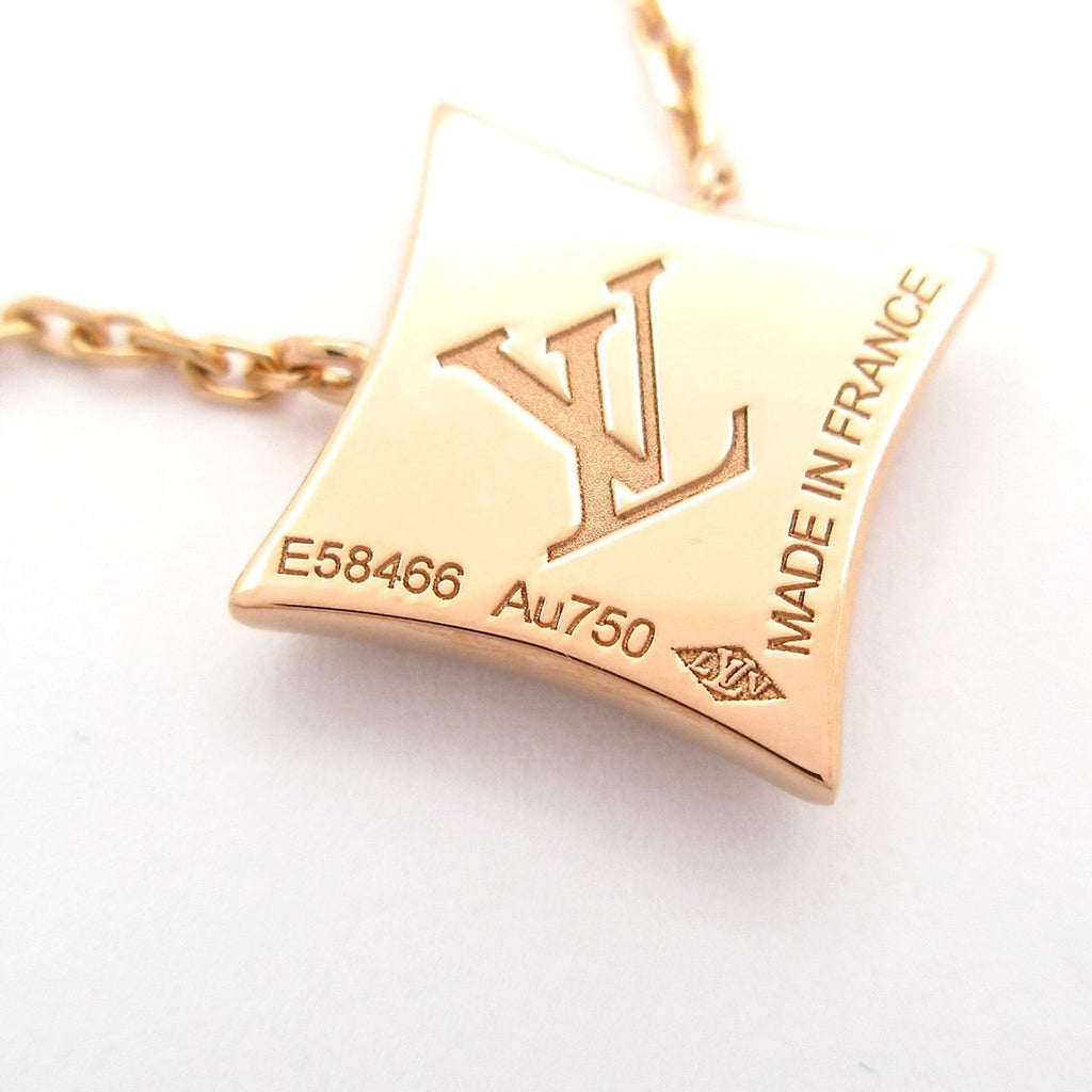 Louis Vuitton Pendant Star Blossom BB 18k Pink Gold White Mother of Pearl — view 5