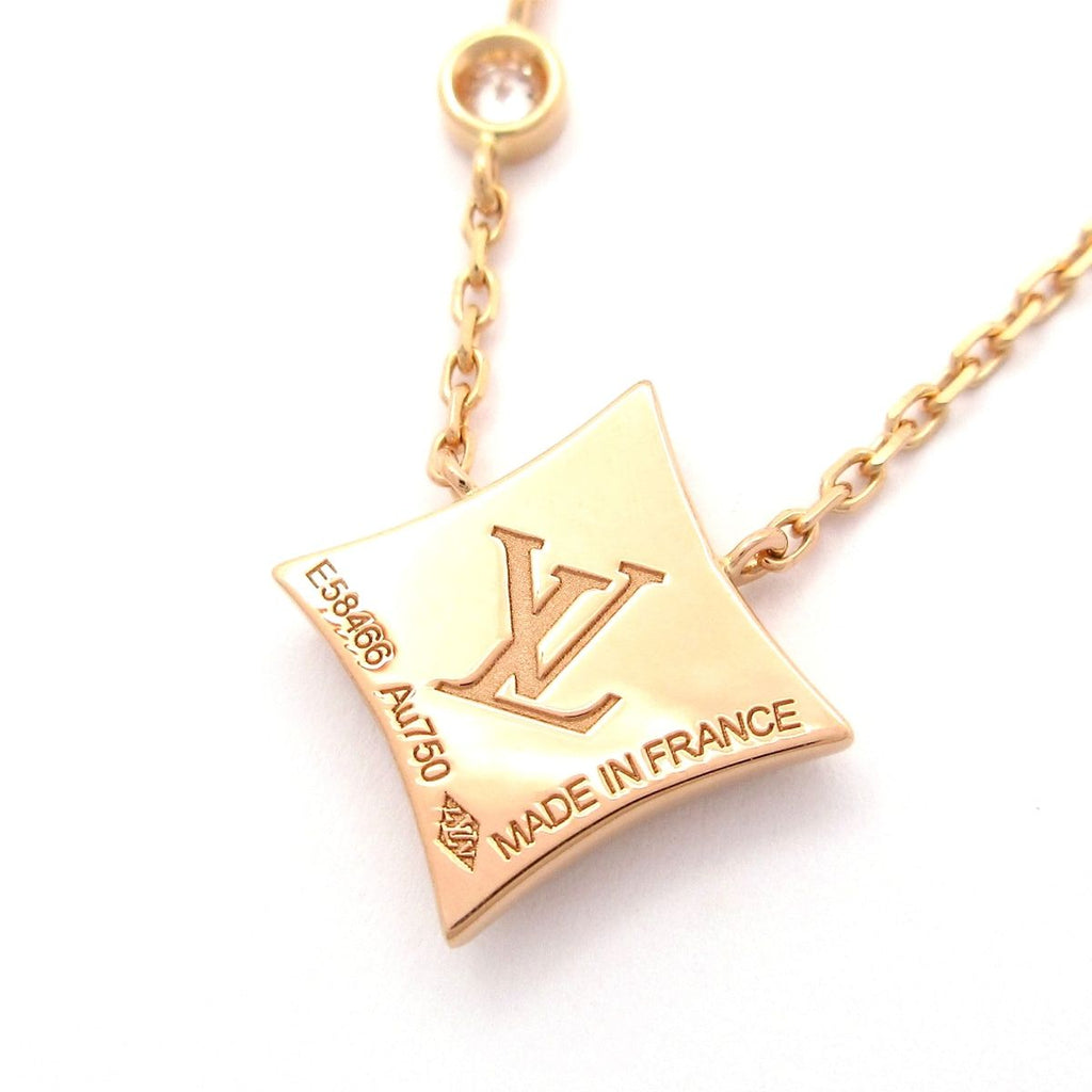 Louis Vuitton Pendant Star Blossom BB 18k Pink Gold White Mother of Pearl — view 3