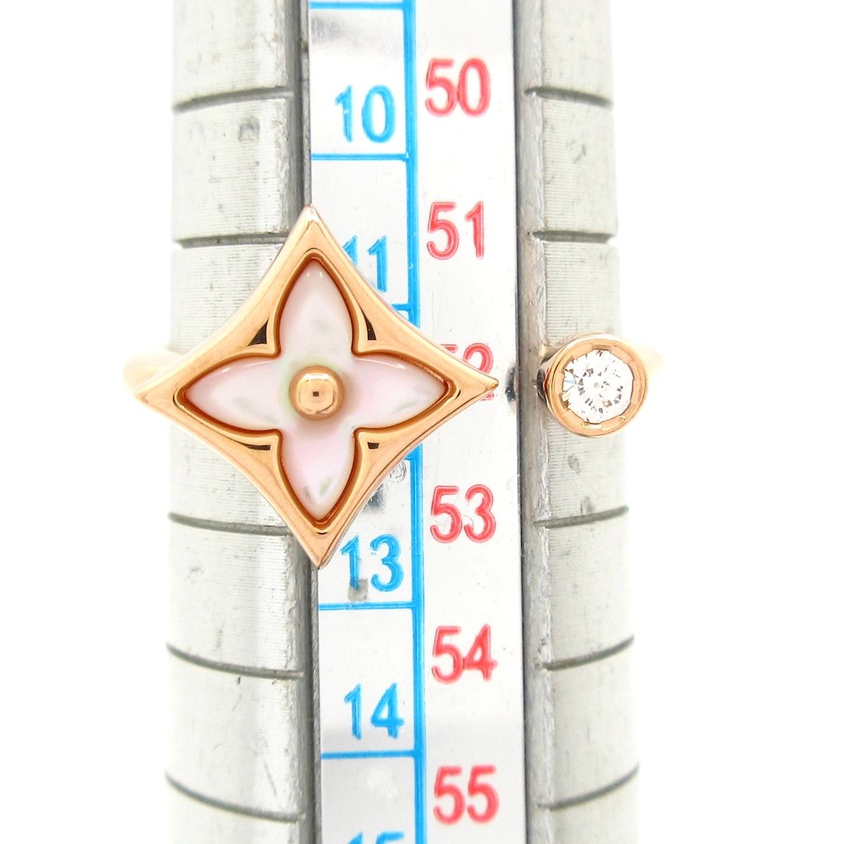 Louis Vuitton Ring 52 Star Blossom Mini White Diamond — view 6