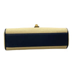 Celine Shoulder Bag Teen Soft 16 DJ 9.01 NA Beige Navy Strap Removable Leather — view 5
