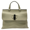 Gucci Handbag Bamboo Daily Ivory Leather