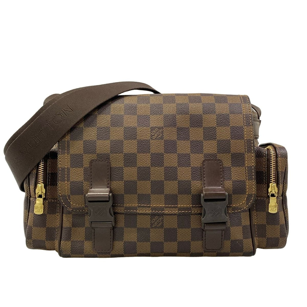 Louis Vuitton Shoulder Bag Damier Reporter Melville Ebene
