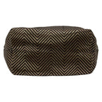 Hermes Tote Bag Chennai MM Vertical Dark Brown Gold Leather — view 5