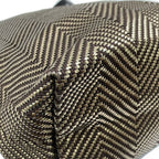 Hermes Tote Bag Chennai MM Vertical Dark Brown Gold Leather — view 6