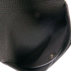 Hermes Calvi Duo Veau Epsom Graphite Silver Coin Purse — view 6