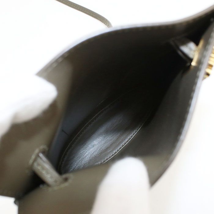 Loewe Dice Pocket Anagram Shoulder Bag Calfskin — view 3