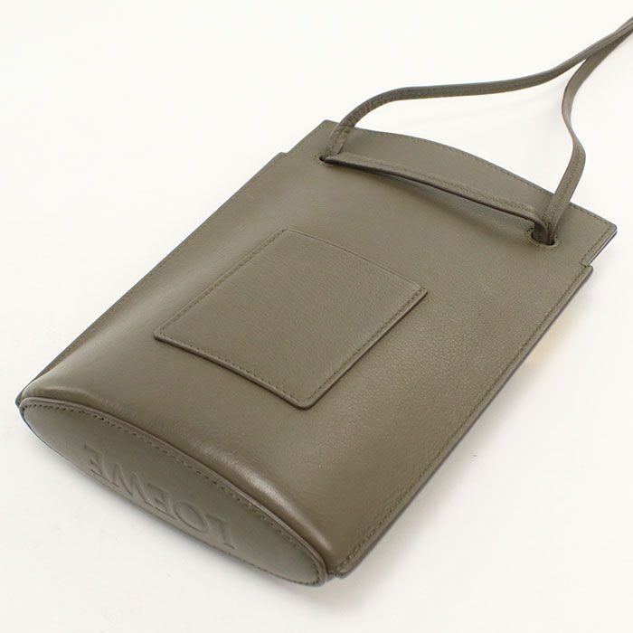 Loewe Dice Pocket Anagram Shoulder Bag Calfskin — view 2