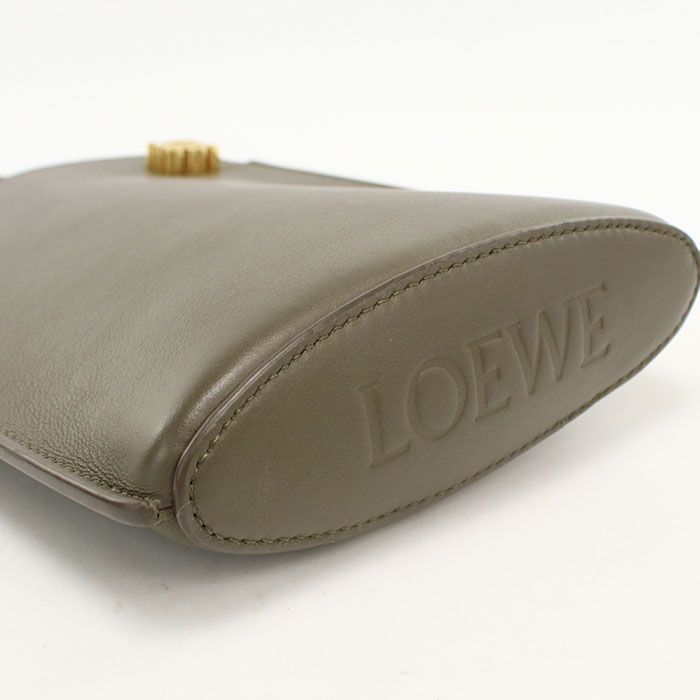 Loewe Dice Pocket Anagram Shoulder Bag Calfskin — view 5