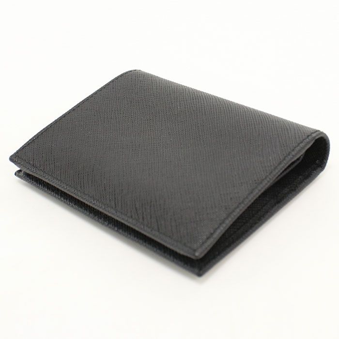 Prada Saffiano Leather Wallet Bifold Calfskin — view 2