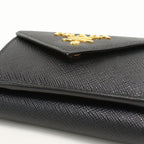 Prada Saffiano Leather Wallet Trifold Calfskin — view 7