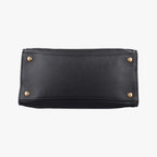 Prada Triple Pocket Convertible Zip Tote Bag Black Saffiano Leather 7 — view 3
