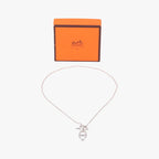 Hermes Chaine D'ancre Amulette Silver — view 4