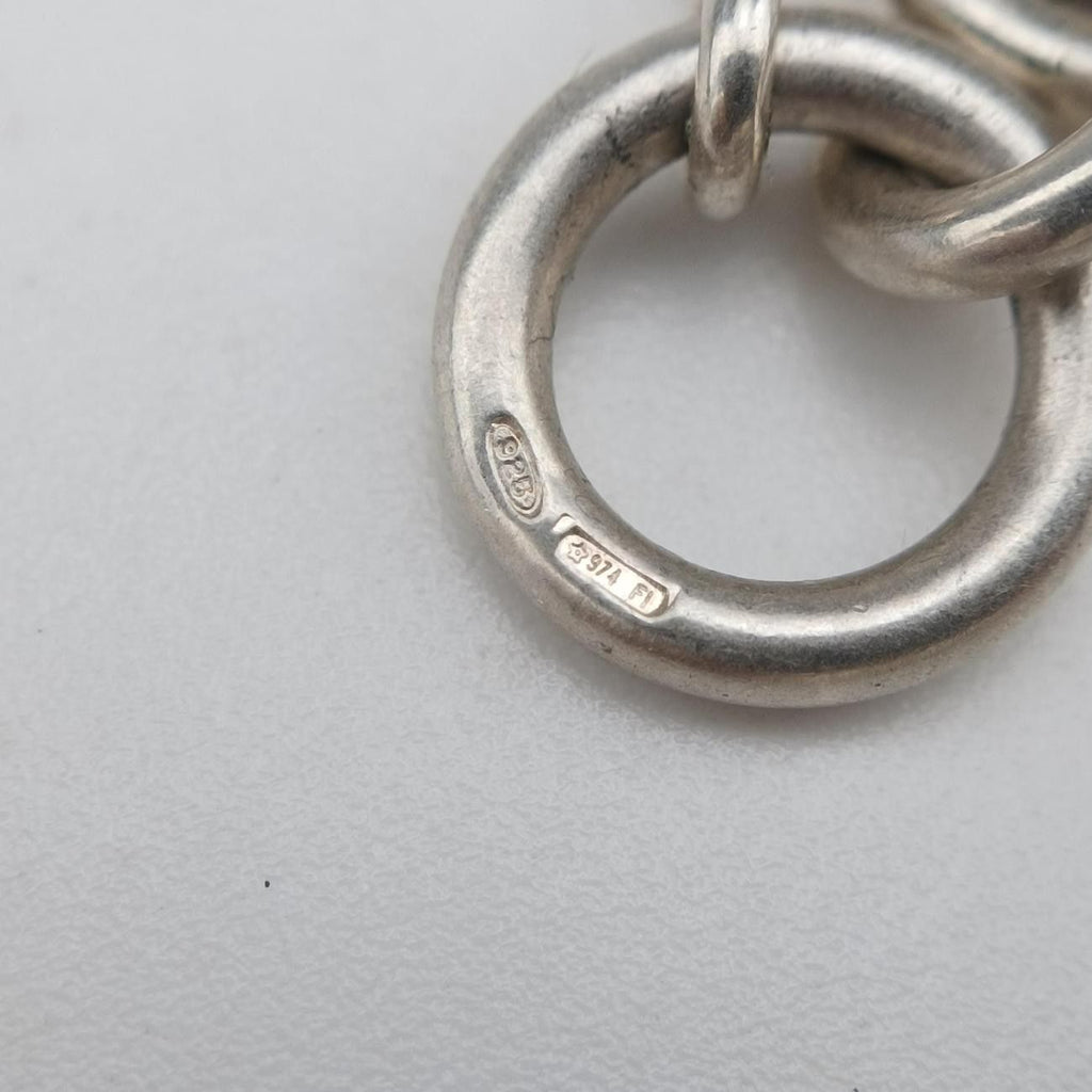 Hermes Chaine D'ancre Amulette Silver — view 8