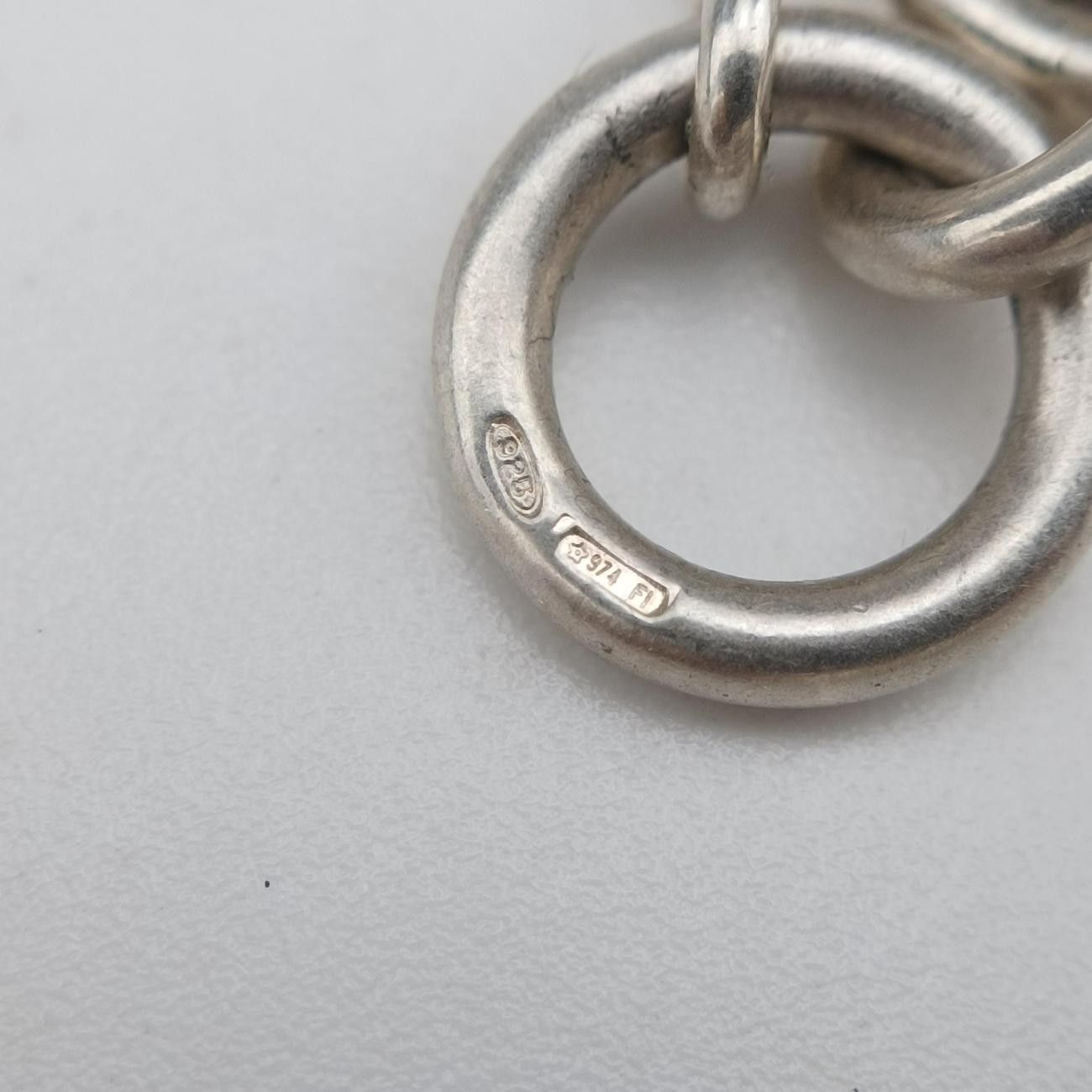 Hermes Chaine D'ancre Amulette Silver — view 8