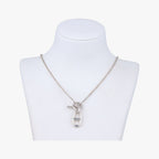 Hermes Chaine D'ancre Amulette Silver