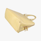 Prada Promenade Yellow Saffiano Leather 7 — view 4