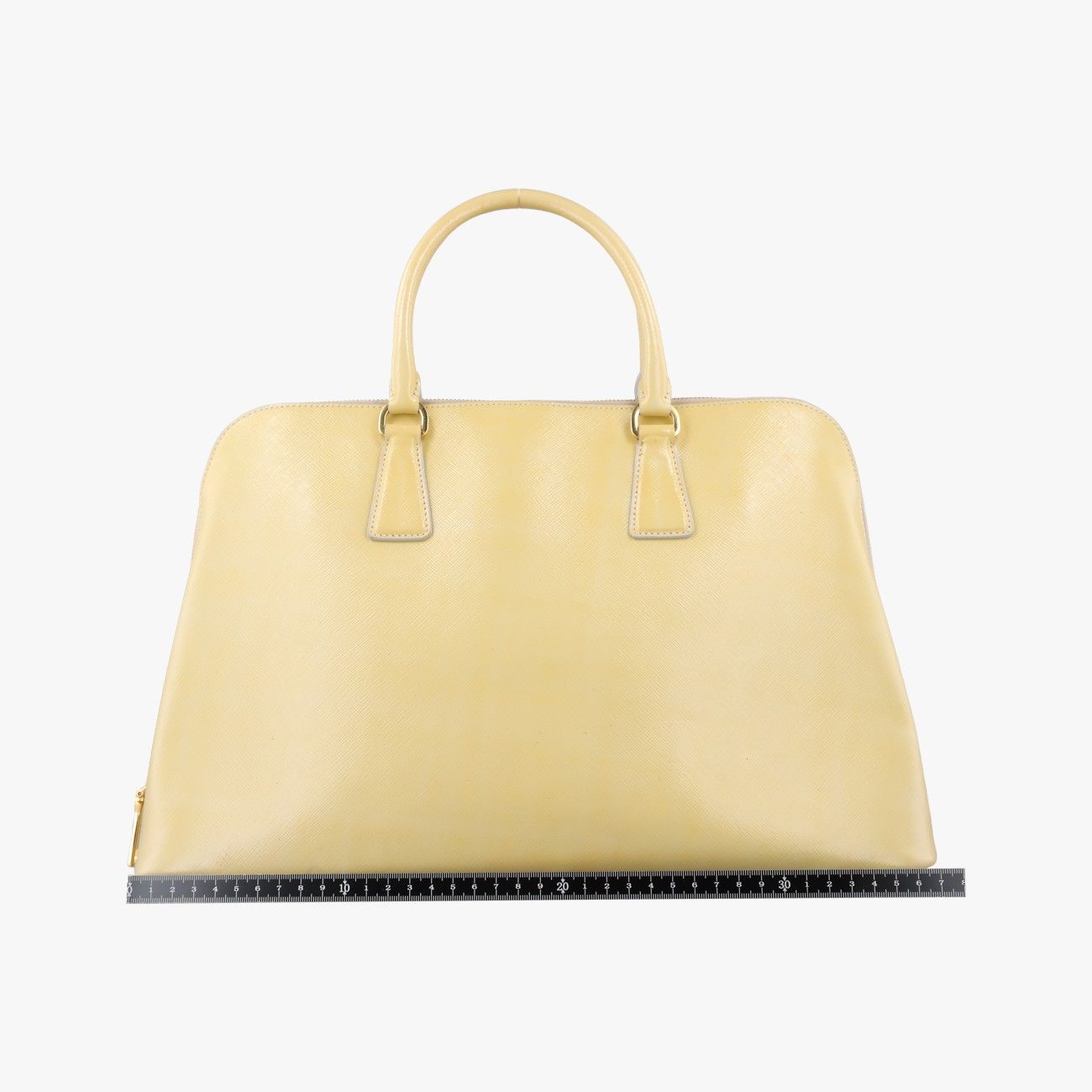 Prada Promenade Yellow Saffiano Leather 7 — view 2