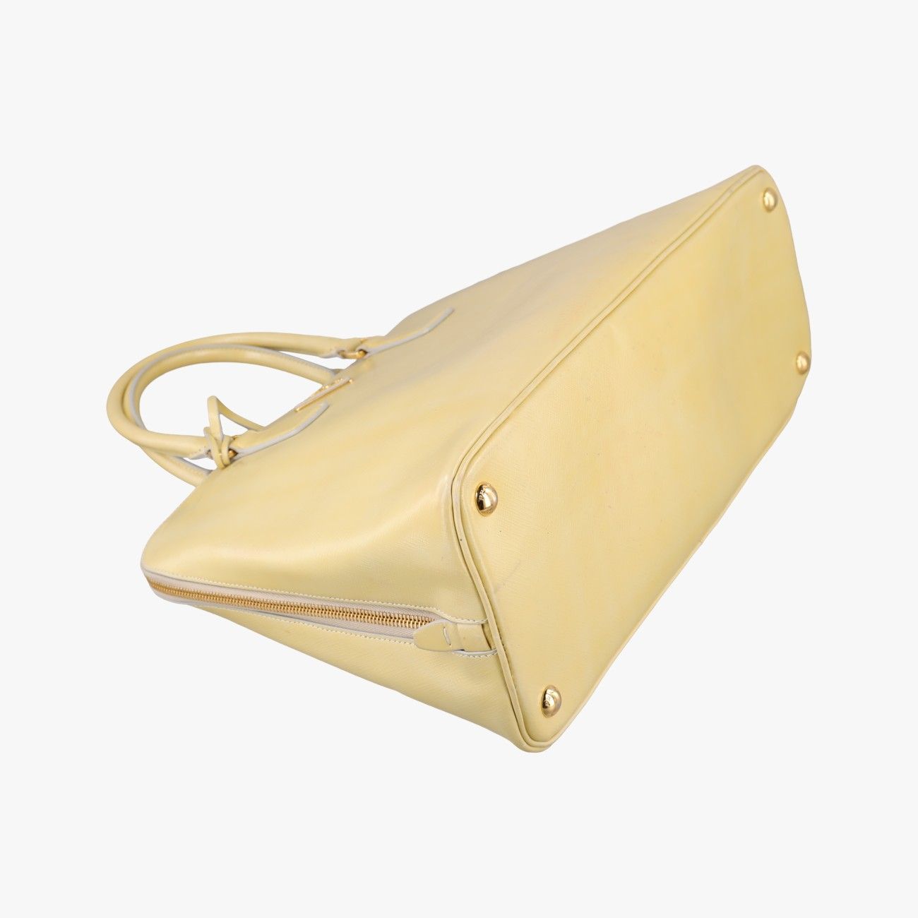 Prada Promenade Yellow Saffiano Leather 7 — view 5
