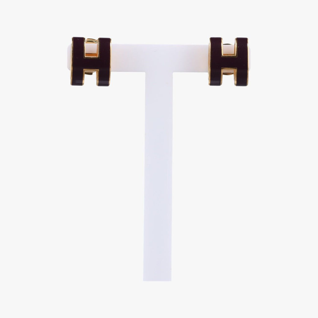 Hermes Pop H Gold Purple