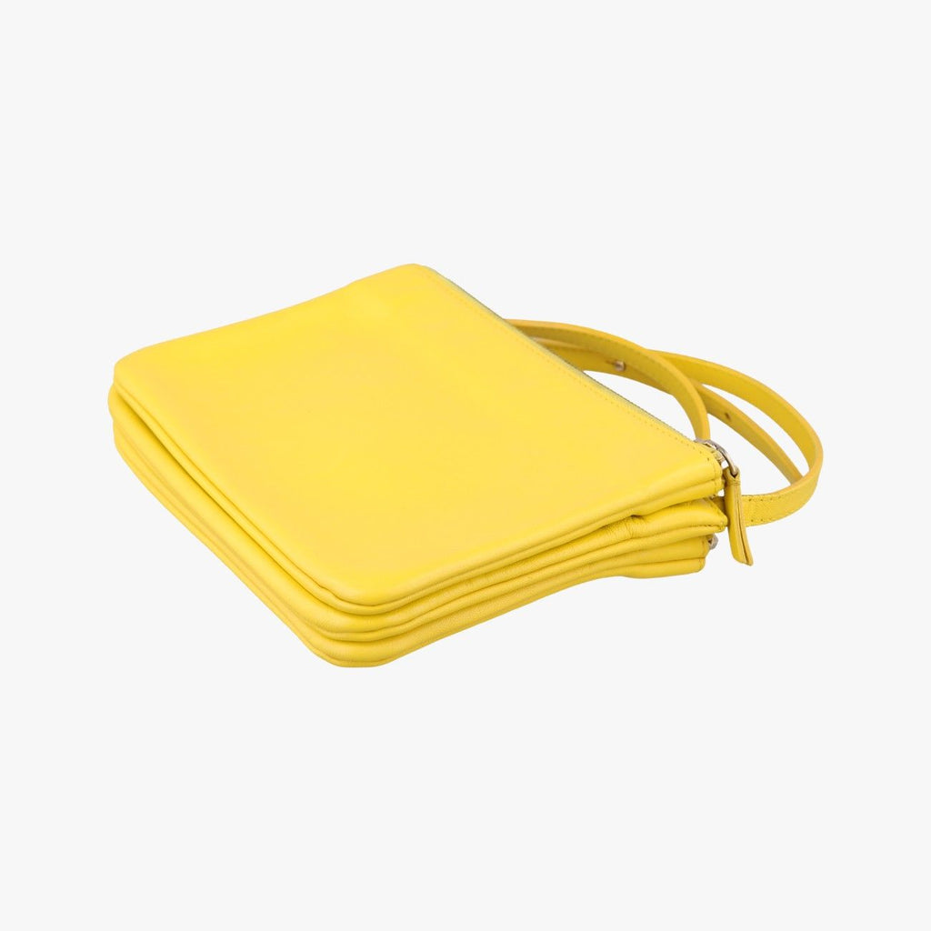 Celine Trio Yellow Leather — view 6