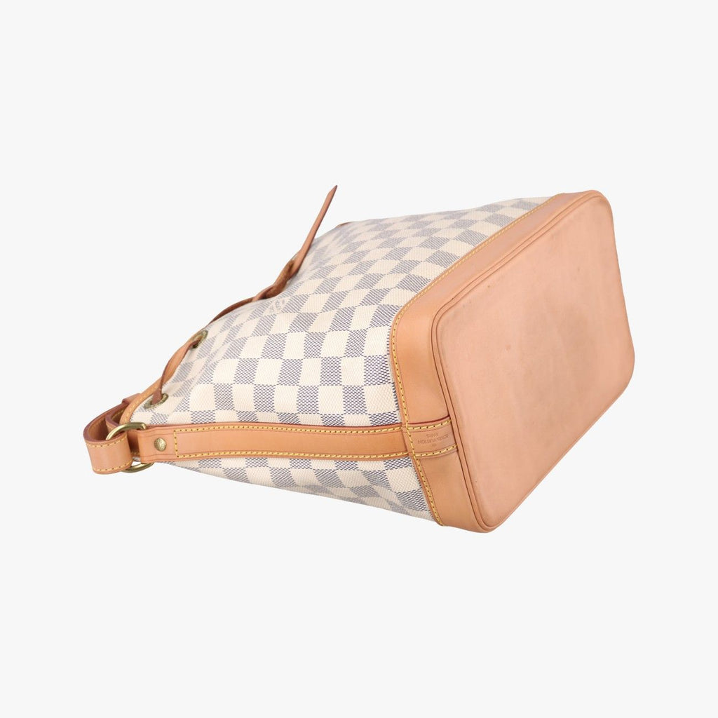 Louis Vuitton Noe BB Azur Damier Canvas Bucket Bag — view 5