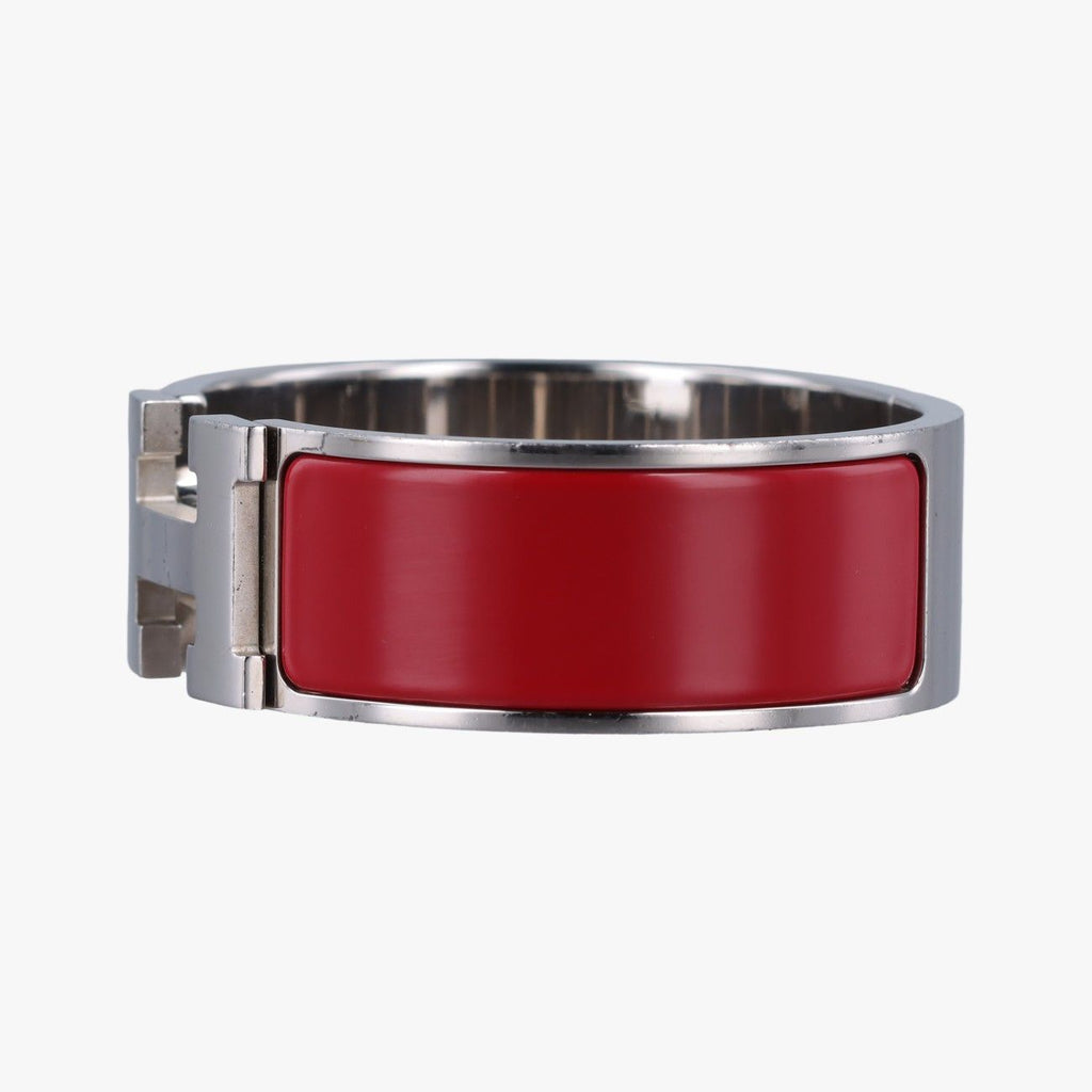 Hermes Clic Clac Red Silver — view 3