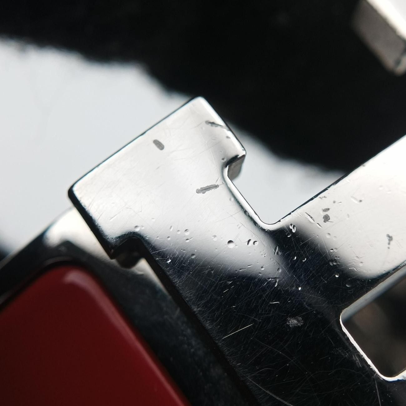 Hermes Clic Clac Red Silver — view 7