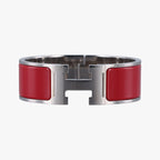 Hermes Clic Clac Red Silver
