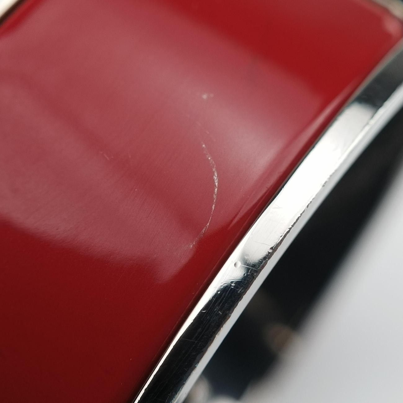 Hermes Clic Clac Red Silver — view 8