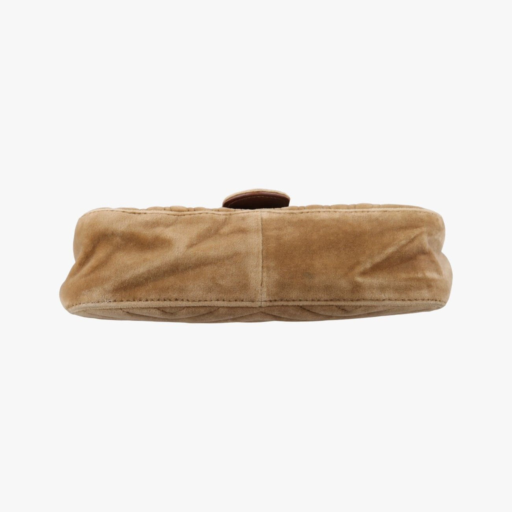 Gucci GG Marmont Khaki Velour — view 3