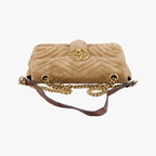 Gucci GG Marmont Khaki Velour — view 8