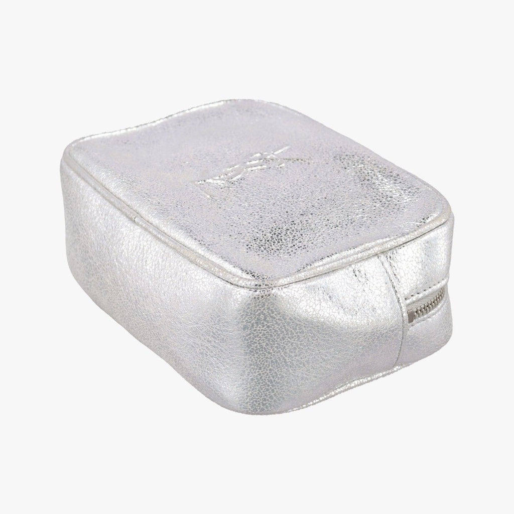 Saint Laurent Lou Camera Silver Leather — view 4