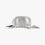 Saint Laurent Lou Camera Silver Leather