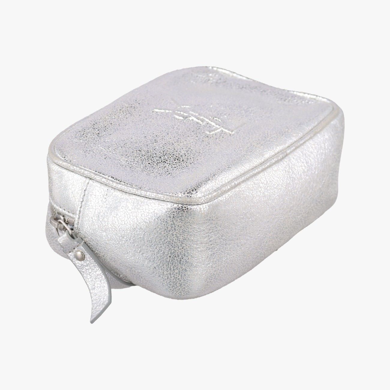 Saint Laurent Lou Camera Silver Leather — view 5
