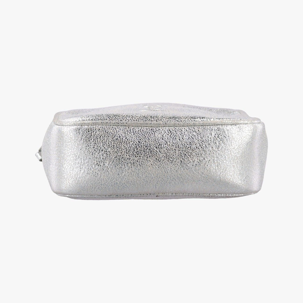 Saint Laurent Lou Camera Silver Leather — view 3