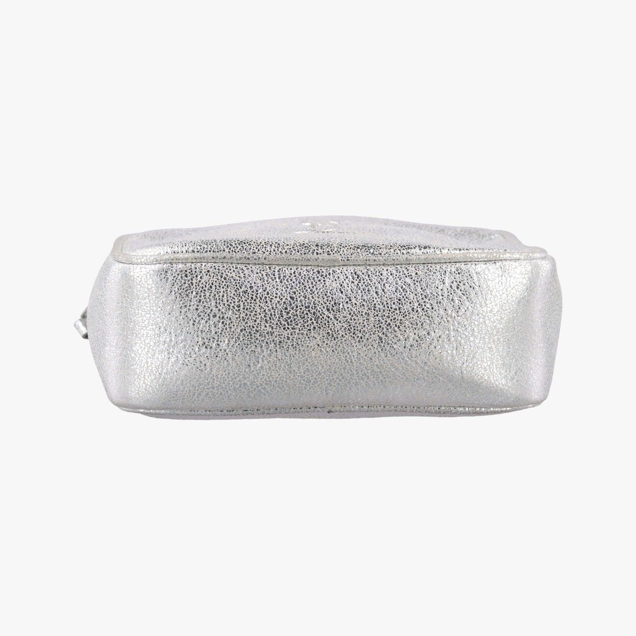 Saint Laurent Lou Camera Silver Leather — view 3