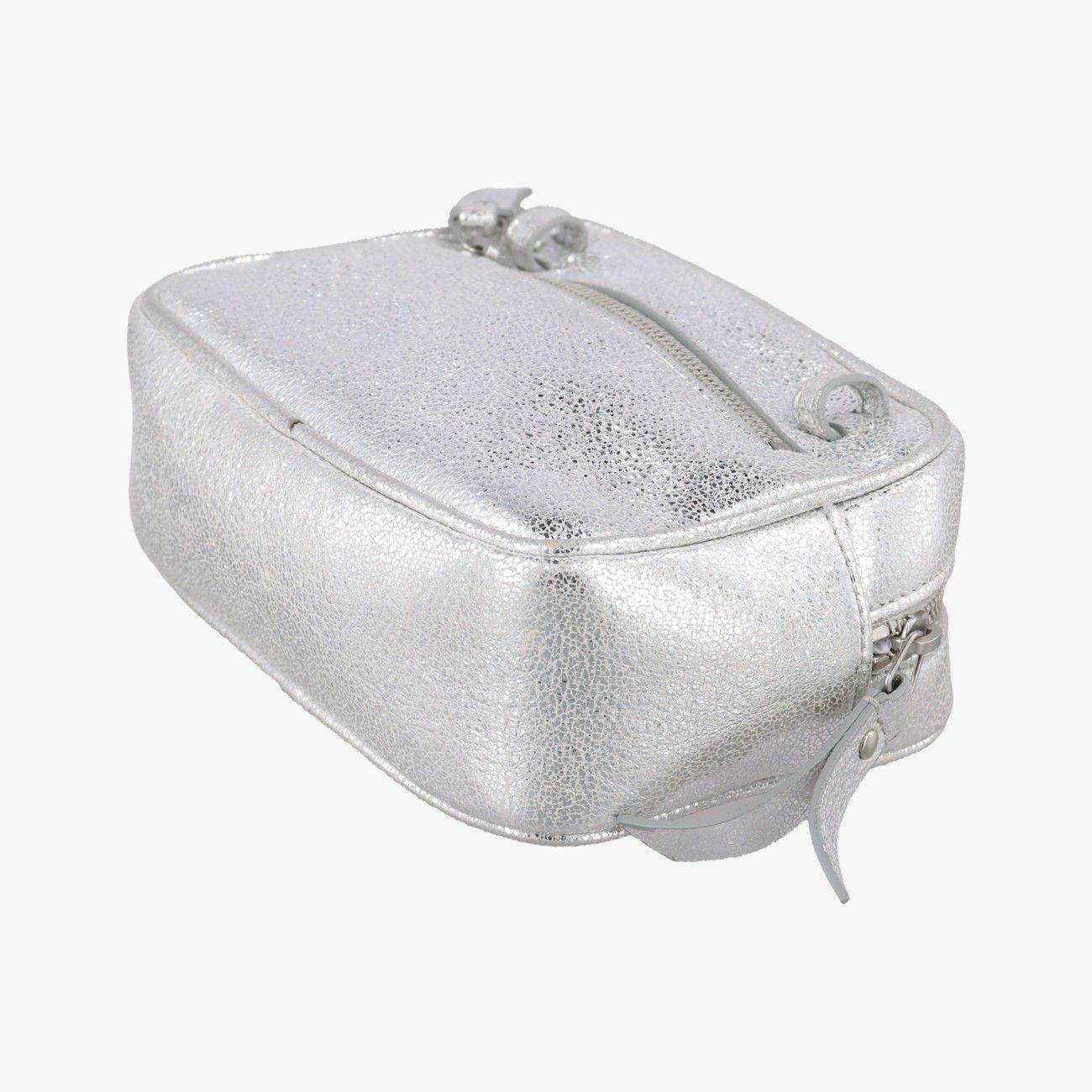 Saint Laurent Lou Camera Silver Leather — view 6