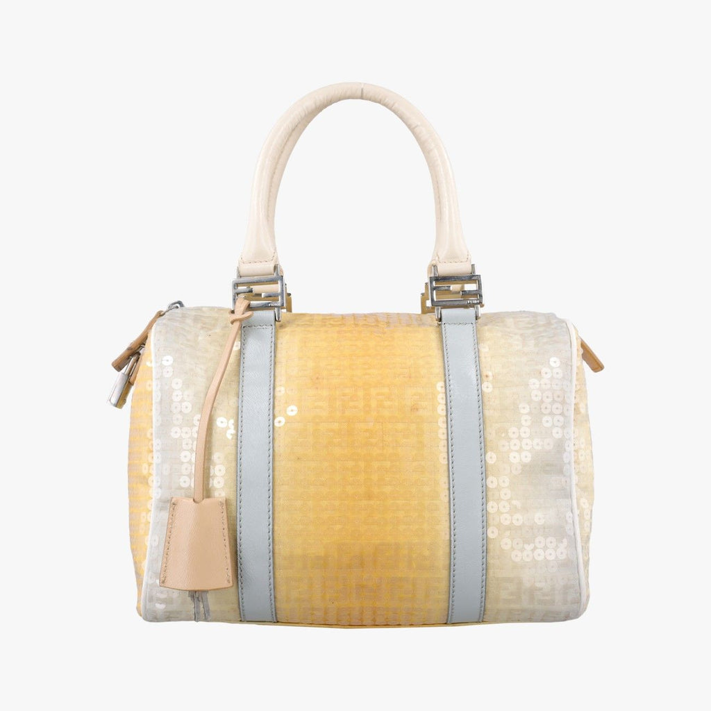 Fendi Sequins Yellow Gradient Multicolor