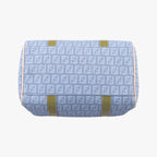 Fendi Zucca Pattern Zucchino Glitter Logo Blue — view 3