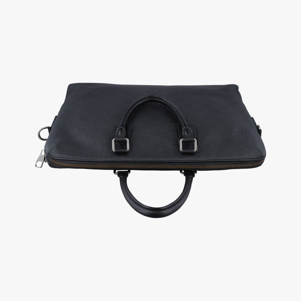 Louis Vuitton Porte Documents Jour Noir Damier Graphite — view 8