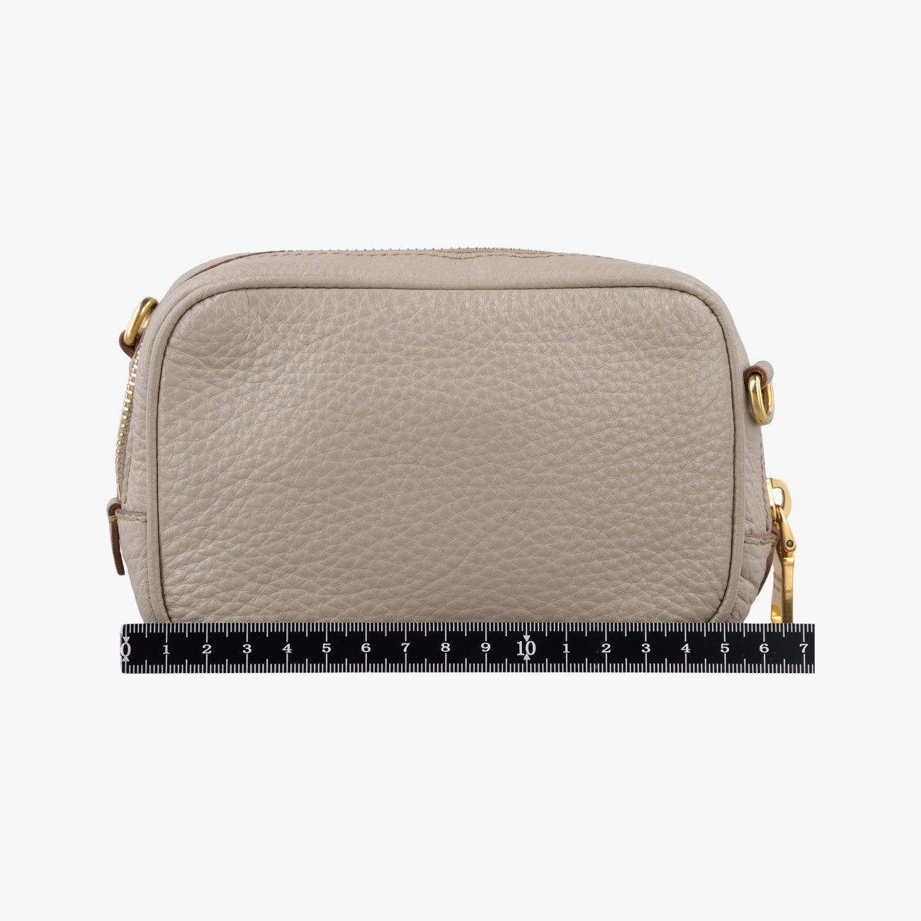 Prada Vitello Phoenix Camera Bag Beige Leather 42 — view 2