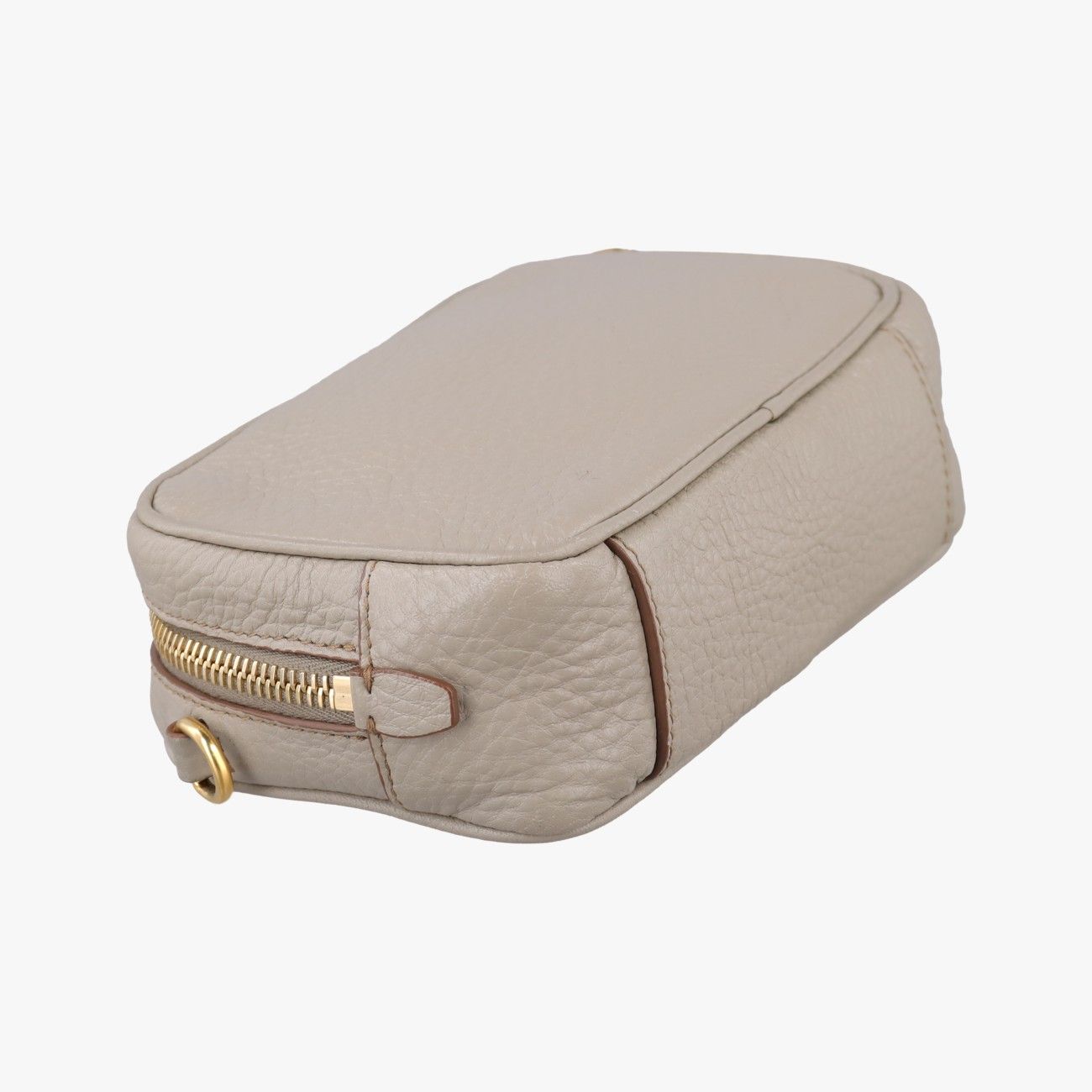 Prada Vitello Phoenix Camera Bag Beige Leather 42 — view 7