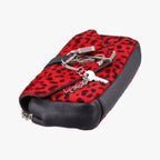Saint Laurent Monogram Leopard Print Baby Punk Chain Red Black Calf Hair Leather — view 5