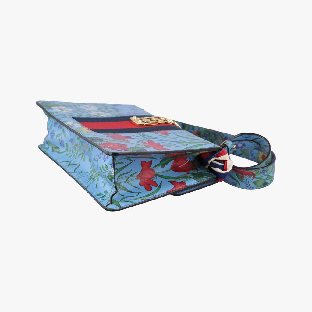 Gucci Sylvie Multicolor Leather Shoulder Bag — view 6