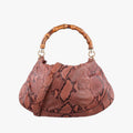 Gucci Bamboo Pink Snakeskin